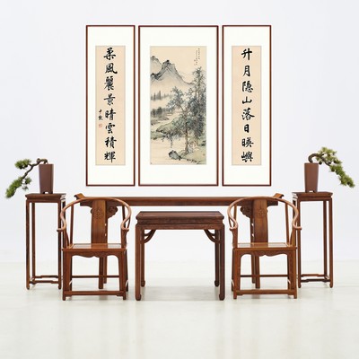 白酸枝明式中堂